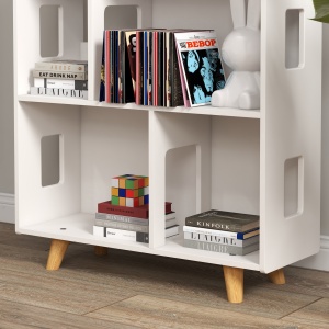 Dulap Organizator Jucarii Copii – 3 Nivele cu Raft Carti - Img 9