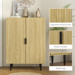 Dulap Pantofi 5 Rafturi Reglabile cu Picioare – Ideal pentru Intrare/Hol - Img 6