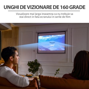 Ecran Proiectie 84" – Motorizat pentru Home Cinema - Img 5