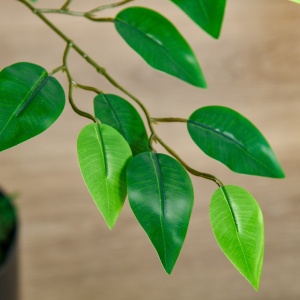 ficus artificial, ghiveci inclus, 135 cm, verde - Img 8