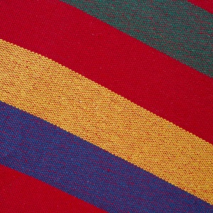 Hamac Portabil cu suport din otel si bumbac multicolor - Img 9