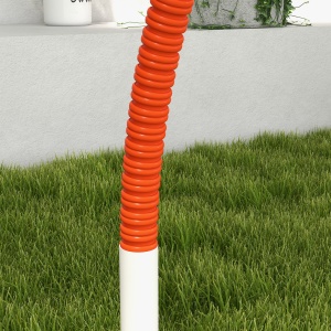 Kit de Antrenament cu Obstacole pentru Animale de Companie, Set Echipament de Agilitate pentru Câini, 89x69x99 cm, Portoccaliu - Img 7