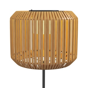 Lampă Solară de Grădină cu Iluminare LED și Aprindere Automată, Ø34x130 cm, Galben - Img 8