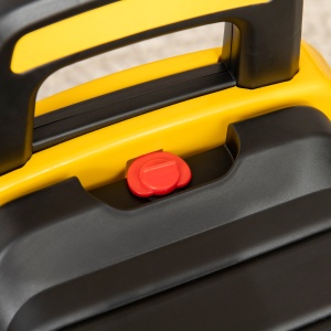 Licensed CAT Kids Ride on Excavator w/ Manual Bucket Horn Under Seat Storage - Img 9