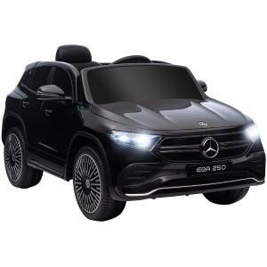 Mașină Electrică pentru Copii 3-8 Ani cu Telecomandă și Claxon, Negru, 111.5x69x52.5 cm - Img 1