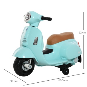 Motocicleta Electrica pentru Copii Baterie 6V, 18-36 luni Verde - Img 3