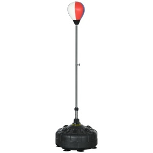 Punching Ball de podea Bază Umplută Înălțime Reglabilă 147-165 cm