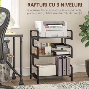 Rafturi Depozitare – 3 Niveluri, Metal Stil Industrial - Img 4