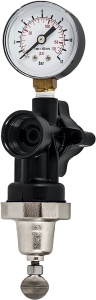 Regulator de presiune cu manometru
