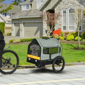 Remorca pentru Biciclete 3 in 1 pentru Caini, Transport - Img 2