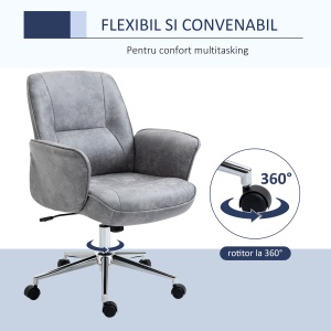 Scaun Birou Ergonomic – Reglabil & Balansoar, 67×69×102 cm - Img 6