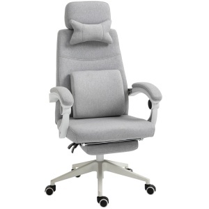 Scaun Birou Gri – Reglabil si Rotativ Ergonomic - Img 1