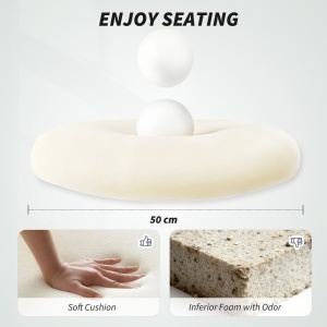 Scaun de birou ergonomic cu cotiere reglabile și tetieră, gri - Img 7