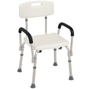 Scaun Dus/Cada – Reglabil, Cu Spatar & Brate de Sprijin - Img 1