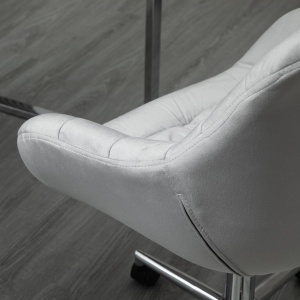 scaun ergonomic de birou, 59x58x80-90 cm, gri - Img 8