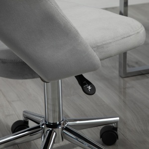 Scaun pentru Serviciu Ergonomic pentru Birou cu Inaltime Reglabila Gri - Img 8