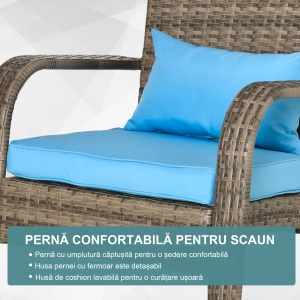 Scaun Rachita tip Adirondack pentru Gradina - Img 6