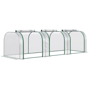 Sera Tunel PVC & Otel – 295×100×80 cm, Cu Usi Fermoar - Img 1