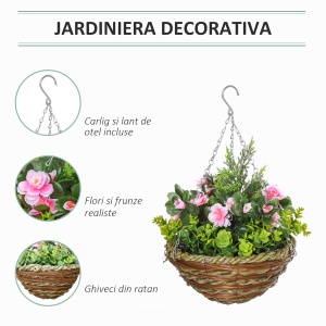 Set 2 Plante Lisianthus – Ghiveci Rachita, Decorative pentru Agatat - Img 4
