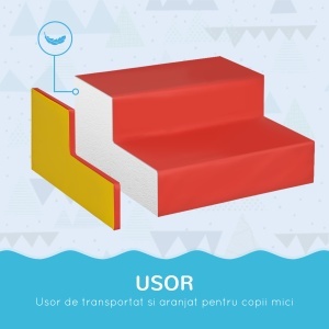 Set de Construcții Moi pentru Copii 1-3 Ani cu 6 Piese din PU și EPE Multicolore - Img 7