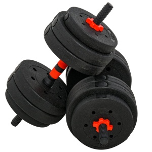 Set Gantere/Haltera 25 kg cu 12 discuri reglabile - Img 1