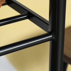 Set Masa inalta cu 2 Scaune – Bar & Bucatarie cu Raft Integrat - Img 9