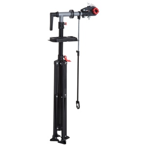 suport reparare bicicleta 75x75x100-160cm, negru - Img 7