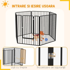 tarc Joaca pentru Caini – 6 Panouri Rezistente - Img 6