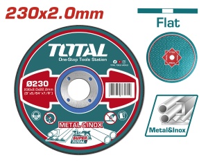 TOTAL - DISC DEBITARE METALE - 230mm