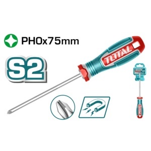 TOTAL - SURUBELNITA PHILLIPS- PH0 - 3.0 - 75mm -(INDUSTRIAL)