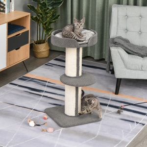 81cm Stalp de zgariere multi-activitate cu perna coloana in sisal Miel casmir - Img 2