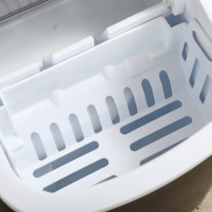 Aparat de gheata pentru blat, 12 kg in 24 de ore, 9 cuburi gata în 6-12 minute, aparat portabil pentru cuburi de gheata cu cupa de gheata si cos, negru - Img 9