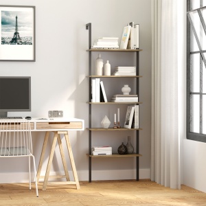 Biblioteca Industriala cu Scara – 5 Niveluri 60×30×184,5 cm - Img 2