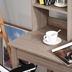 birou raft cu biblioteca, 105x50x137,5cm - Img 7