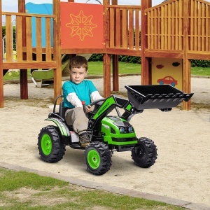 Buldozer Jucarie pentru Copii 3-5 Ani, Verde - Img 2