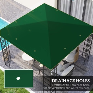 Copertina Foisor 298×298 cm Verde - Img 4