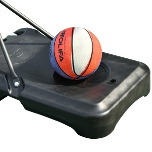 Cos de Basket cu Înaltime reglabila 160-210 cm din otel si baza cu roti - Img 8