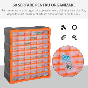 dulap boxa pentru accesorii, 38x16x47.5cm - Img 7