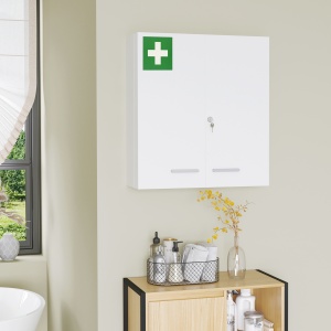 Dulap Garda Medicamente 6 Rafturi 55x18x60 cm – Alb - Img 7