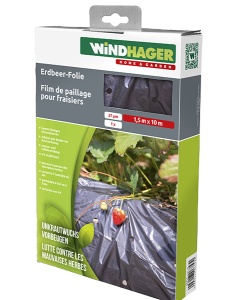 Folie de mulcire 37µ, 1,5 m x 10 perforata stabilizat WINDHAGER