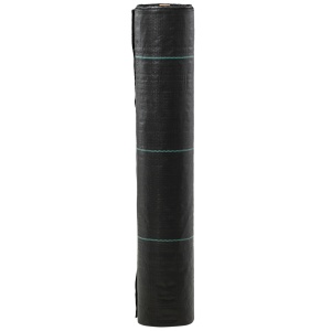 Folie pentru Mulcire 1300g/m², Respirabilă și Anti-UV din Polipropilena, 50x2 m, Negru - Img 9