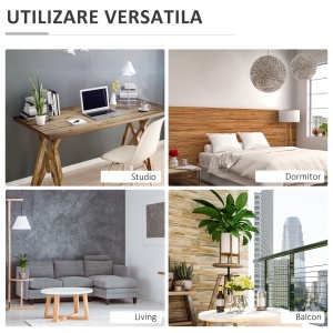 Fotoliu Relax pentru Podea – Spatar 180°, Gri Deschis - Img 6