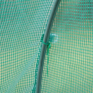 Învelitoare pentru Seră cu 12 Ferestre, Ușă Rulabilă și Margini Îngropate, 3x2x2 m, Verde - Img 7