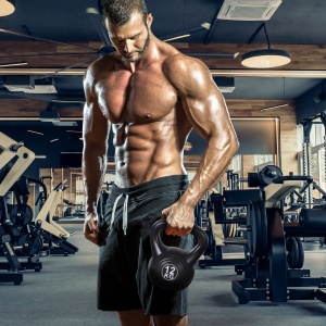Kettlebell 12 kg Cross‑Training cu disc de nisip - Img 2