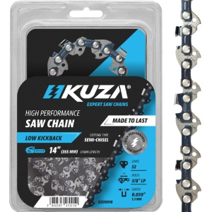 KUZA - Lant pentru drujba, Lungime 14", pas 3/8" LP, grosime 050"-1.3 mm, 52 Zale, 1 lant/pachet