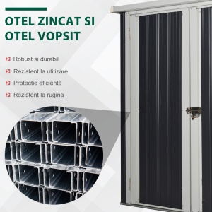 Magazie Otel 147×86×134 cm – Cu Usi Duble si Sistem Blocare - Img 4