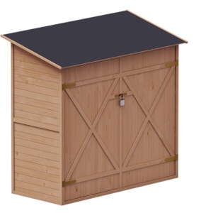 Magazie pentru scule de grădină 150x70 cm din molid nordic impregnat Upyar