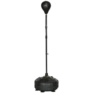 Minge de Box de Podea Bază Umplută Înălțime Reglabilă 145-180 cm