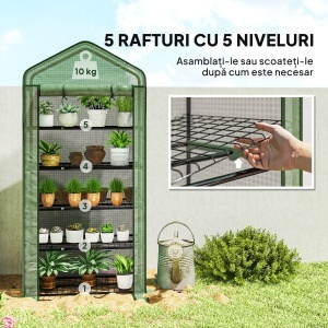 Minisera 5 Nivele – Portabila cu Husa Ranforsata & Usa Rulabila - Img 5