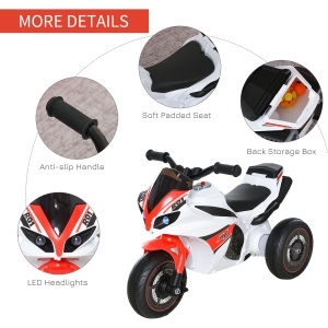 Motocicleta 3 Roti pentru Copii – 18–36 Luni, Fara Pedale - Img 7